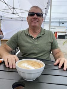Bret with a Latte