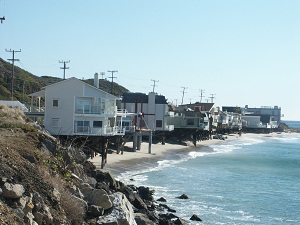 Beachfront Malibu Homes