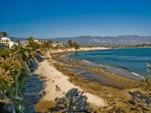 View of Santa Barbara from UCSB